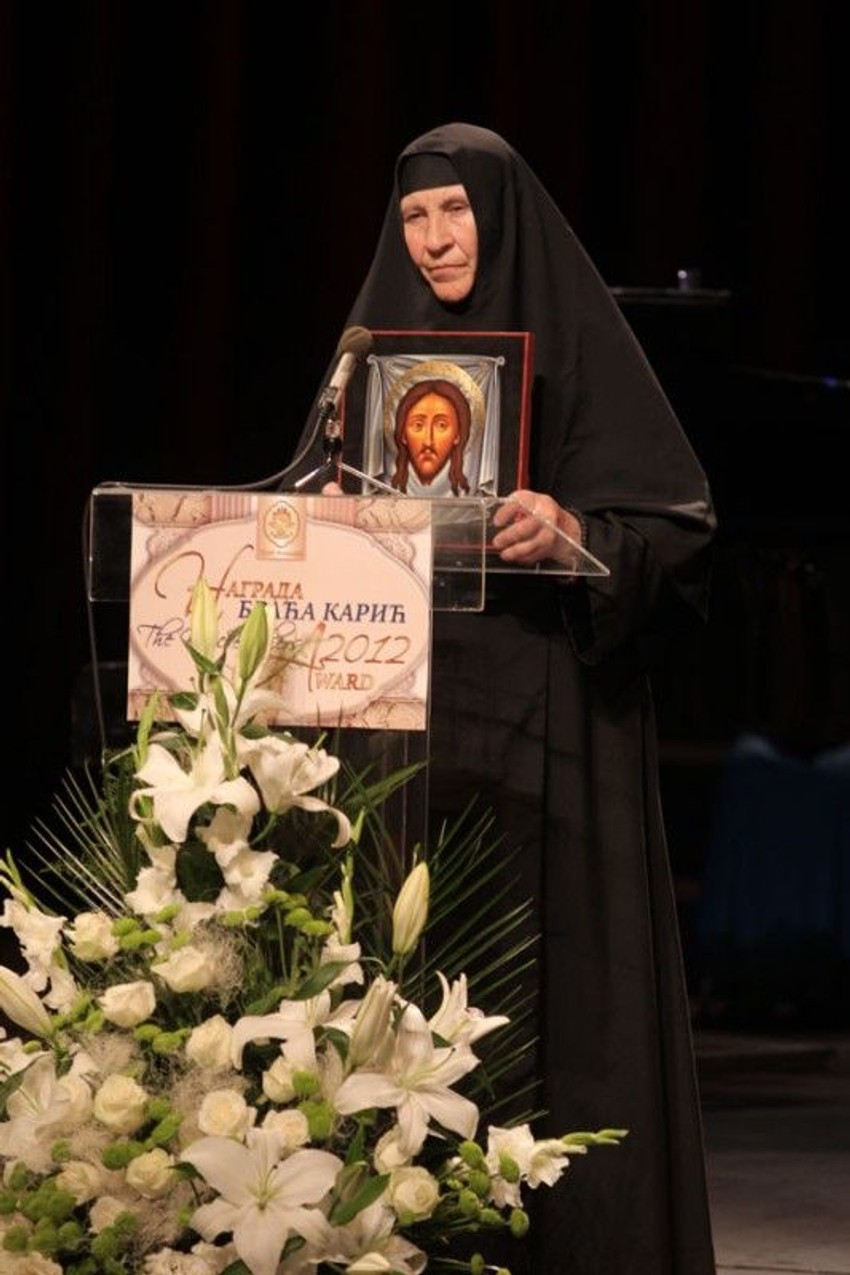 Mati Haritina dodela Nagrade Brace Karic foto Uros Markovic arhiva Fondacije Braca Karic