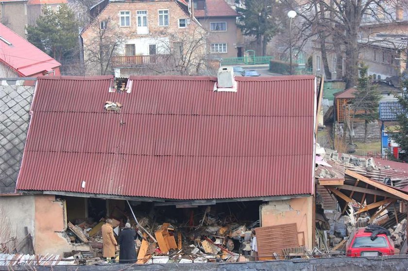 Wybuch gazu rozerwał dom. FOTO