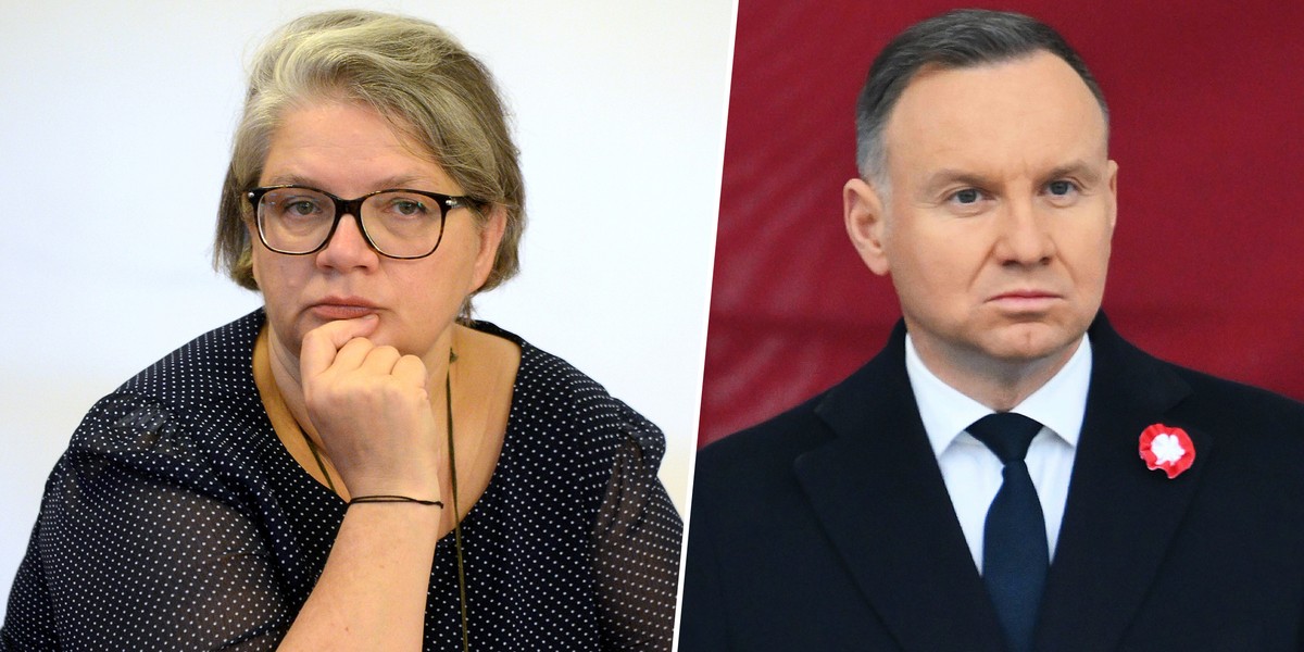 Dorota Zawadzka, Andrzej Duda. 