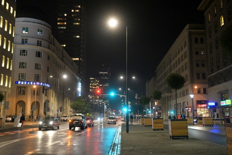 Otwarcie ul. Świętokrzyskiej w Warszawie