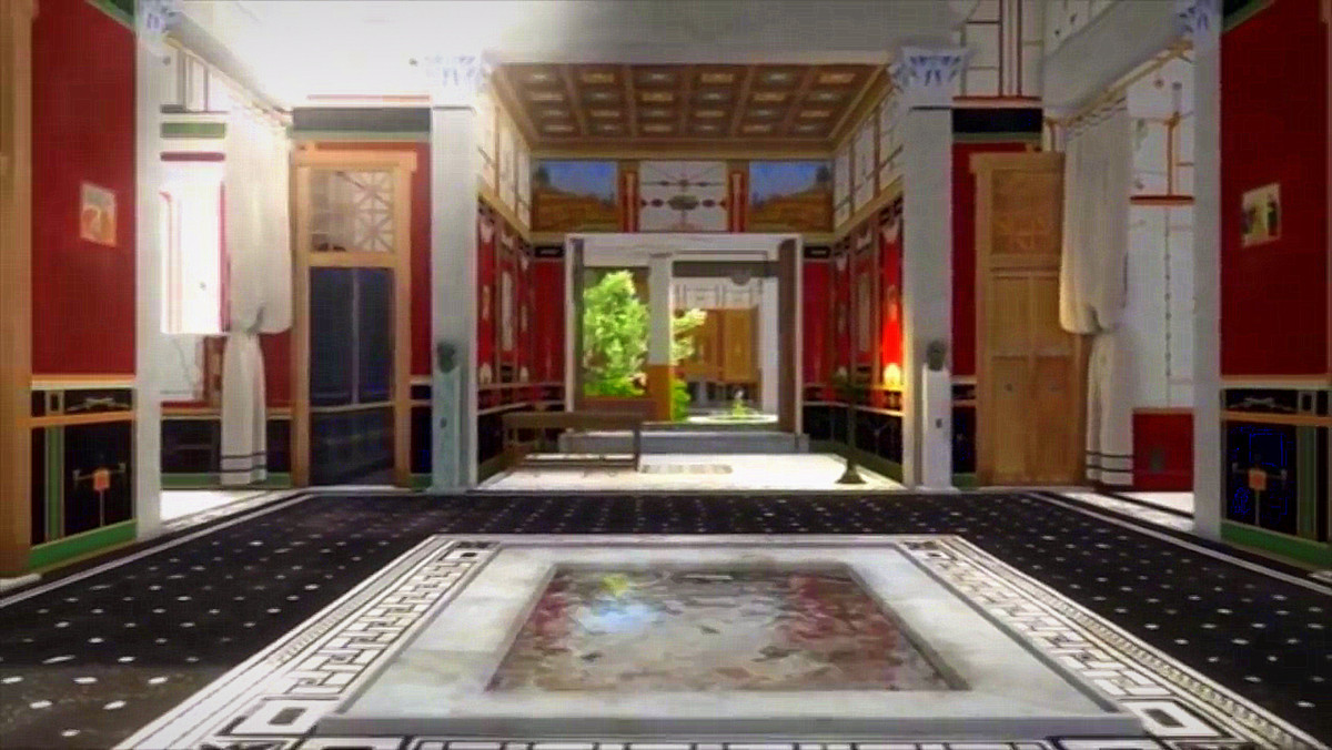 Grupa The Swedish Pompeii Project odtwarza cały kwartał starożytnego miasta za pomocą skanów 3D. Teraz wykorzystano najnowszą technologię, aby zrekonstruować blok V.1, a także stworzyć wizualizację wnętrz jednej z rzymskich willi na tej ulicy. Zrekonstruowany dom był własnością Lucjusza Cecyliusza Iucundusa, bogatego bankiera w Pompejach.