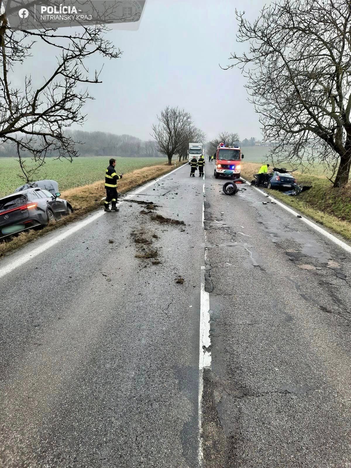 Tragická dopravná nehoda v obci Klasov.