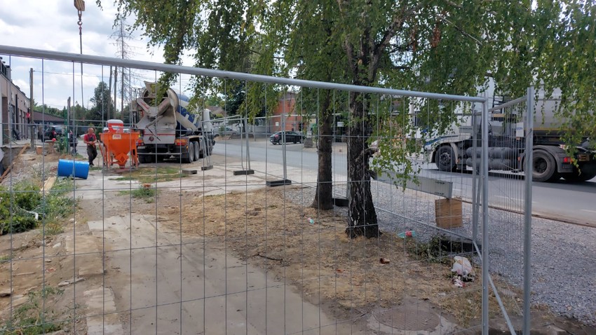 Mesto na kom se desila otmica u Novom Sadu