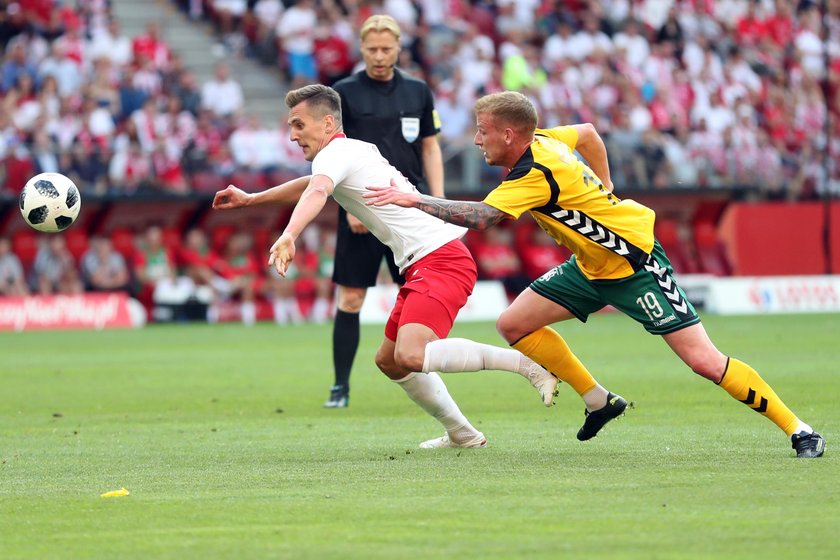 12.06.2018 POLSKA - LITWA MECZ TOWARZYSKI REPREZENTACJI NARODOWYCH PILKA NOZNA