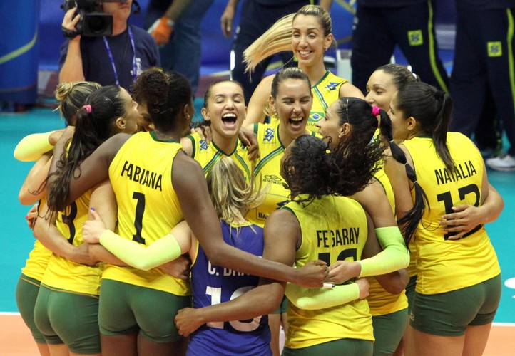 Siatkarki z Brazylii