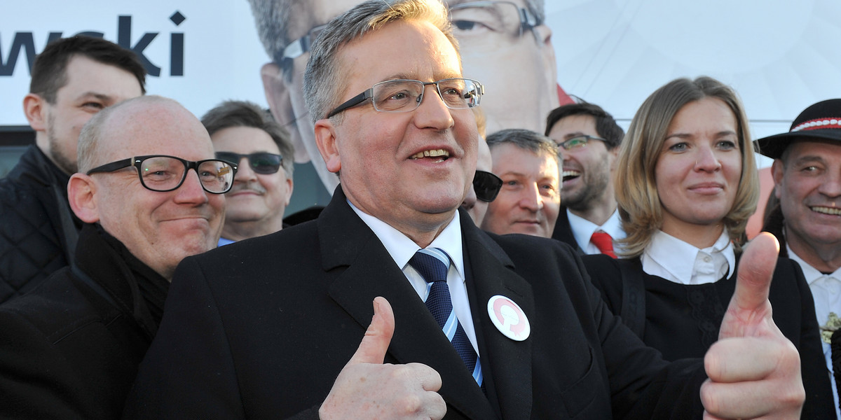 Bronisław Komorowski w Nowym Targu