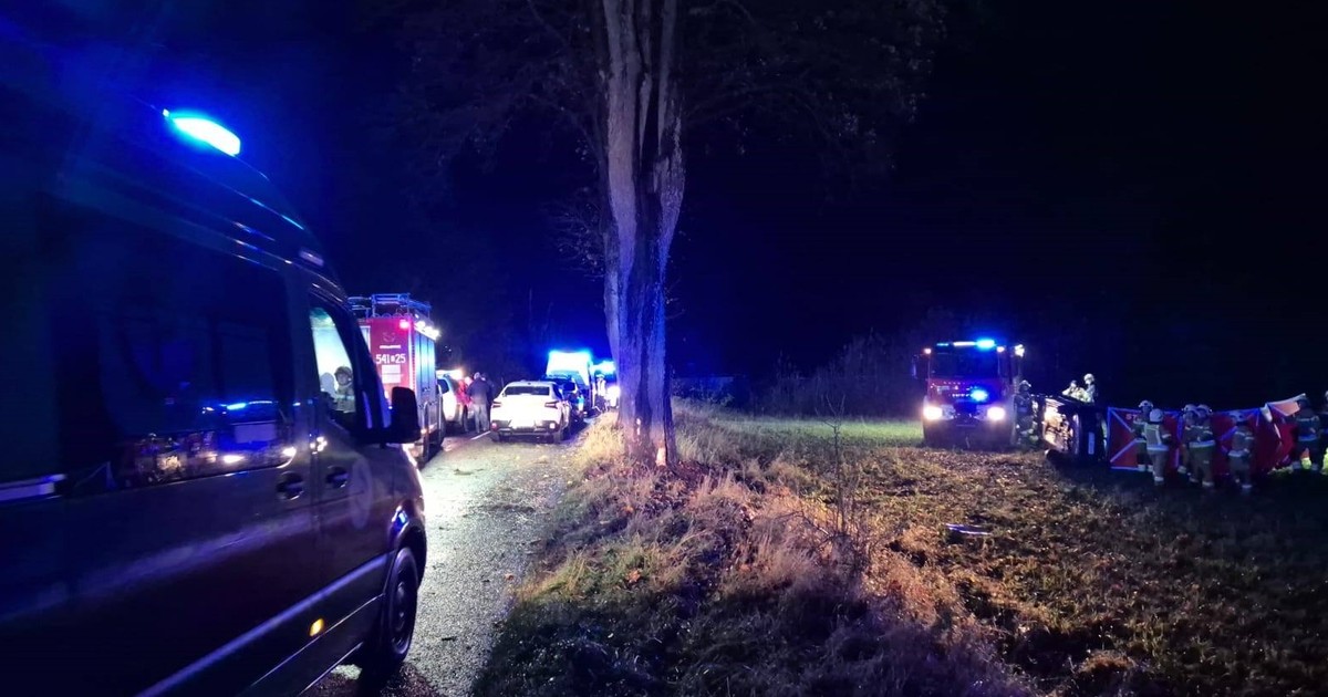Nocna tragedia pod Szczecinkiem. Nie żyje dwójka nastolatków