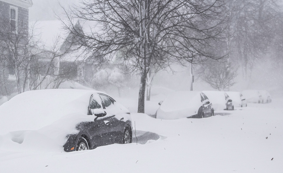 Burza zimowa w Buffalo. USA, 24 grudnia 2022 r.