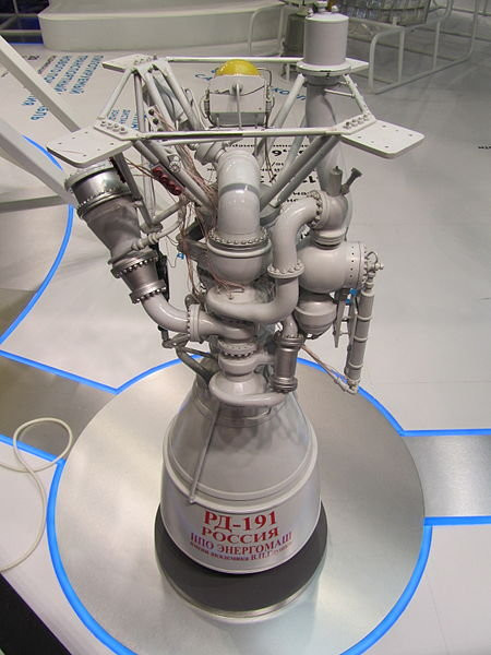 Silnik RD-191 zaprojektowany dla rakiet Angara