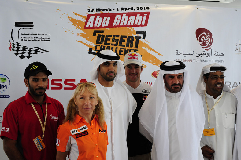 Abu Dhabi Desert Challenge 2010: Rafał Sonik gotowy do startu