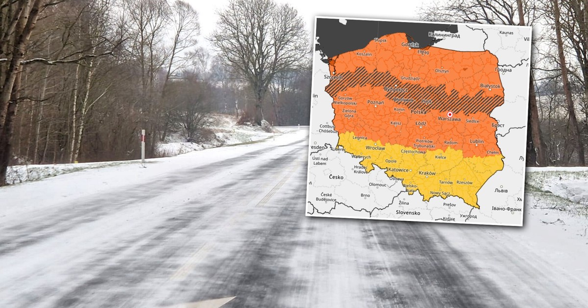 Porażający widok! Alerty w całej Polsce.