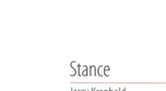 &quot;Stance&quot; Jerzy Kronhold, Wydawnictwo Convivo