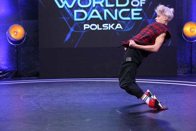 Ildar Gajnutdinow na planie programu "World of Dance Polska"