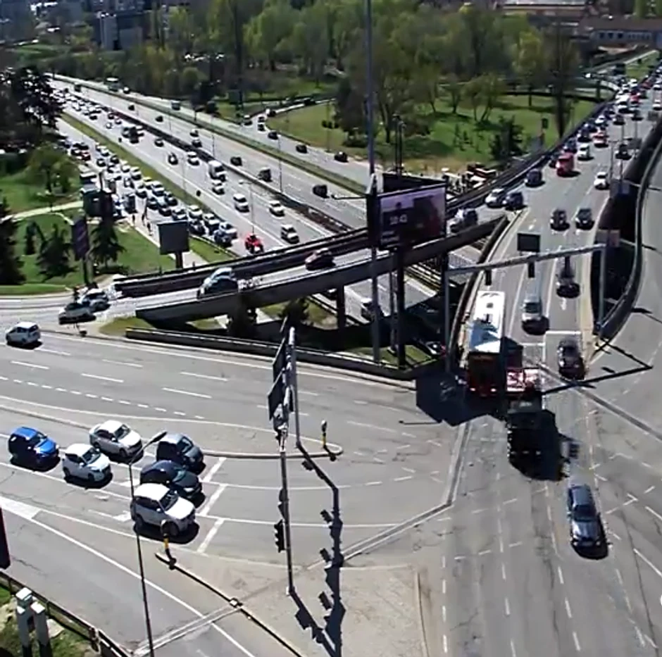 Gužve na putevima, Beograd