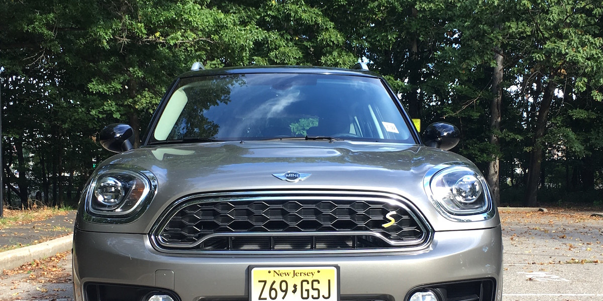 The MINI Countryman is the most fun you'll have driving a hybrid
