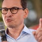 Premier Mateusz Morawiecki podczas spotkania z mieszkańcami Otwocka Porozmawiajmy o naszej wspólnej przyszłości