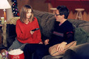 Calista Flockhart i Robert Downey Jr. na planie "Ally McBeal"