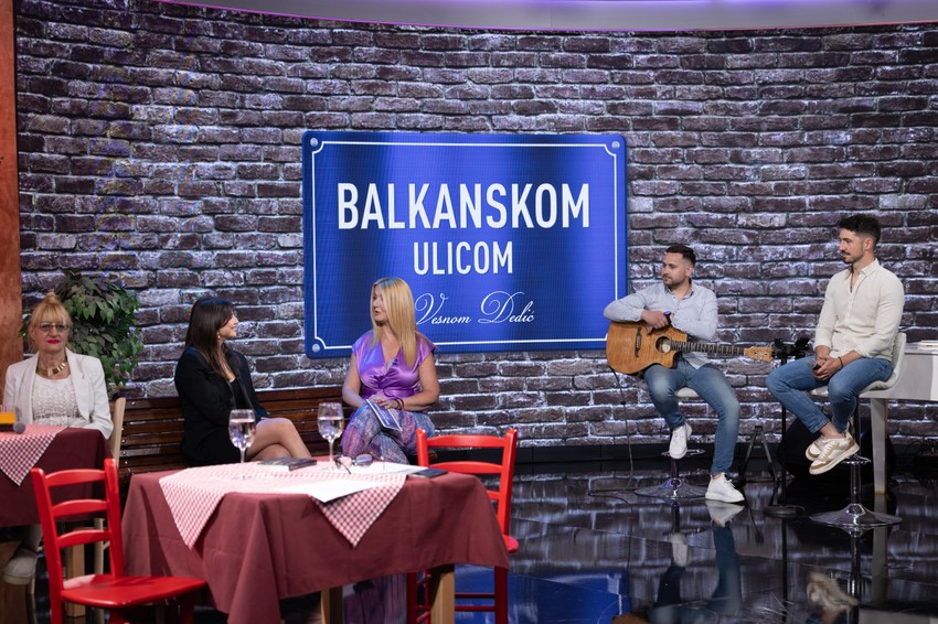 Iva Ilinčić u emisiji "Balkanskom ulicom"