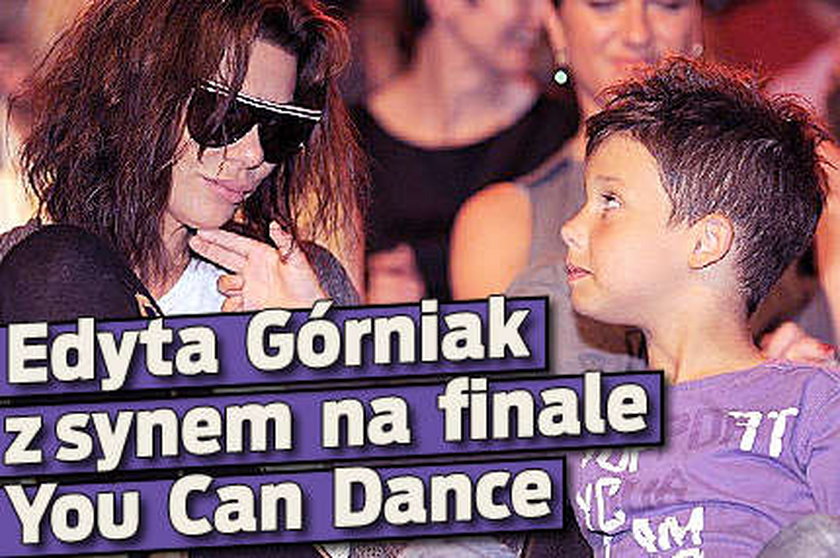 Górniak z synem na finale YCD