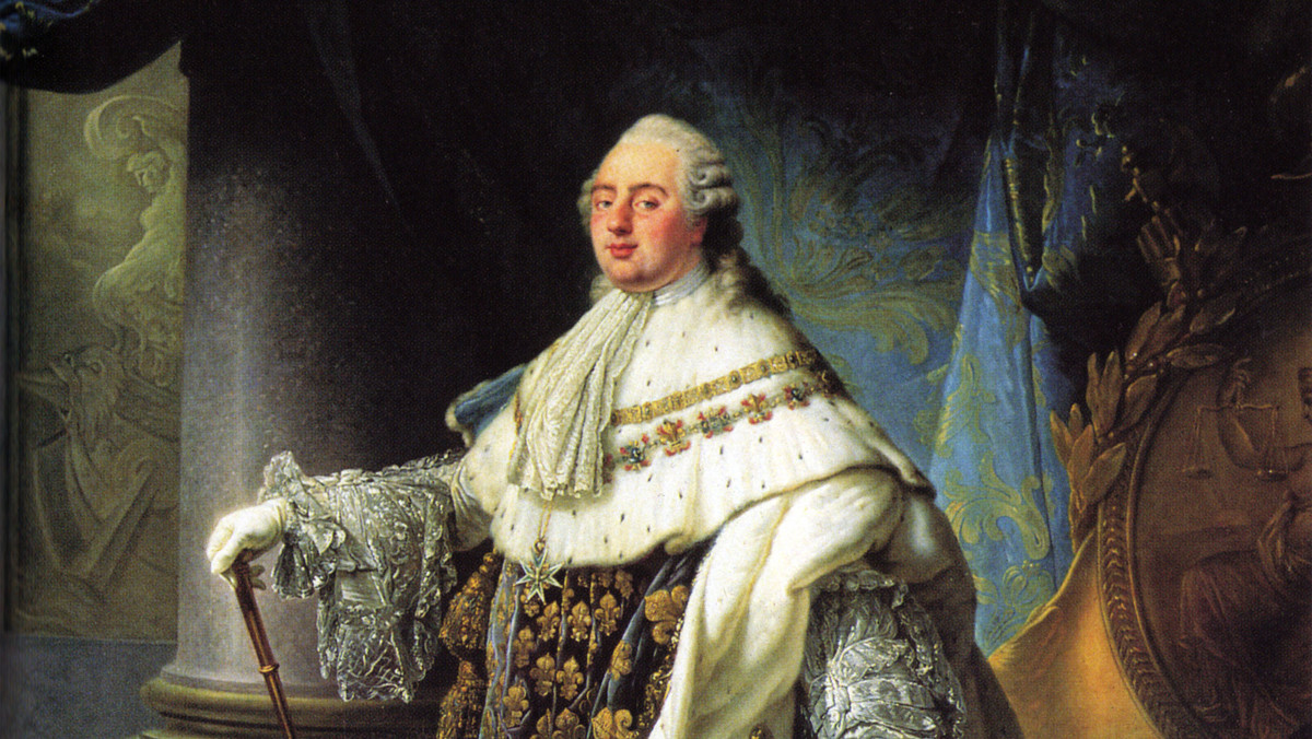 Ludwik XVI Burbon, obraz Antoine-François Calleta