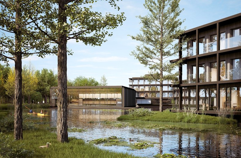 Wizualizacja zagospodarowania działki