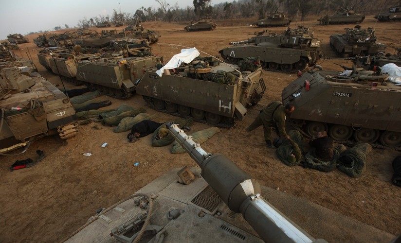 Izraelscy żołnierze gotowi na inwazję