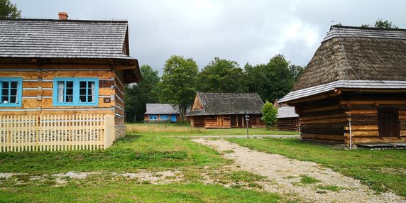 Skansen - widok ogólny