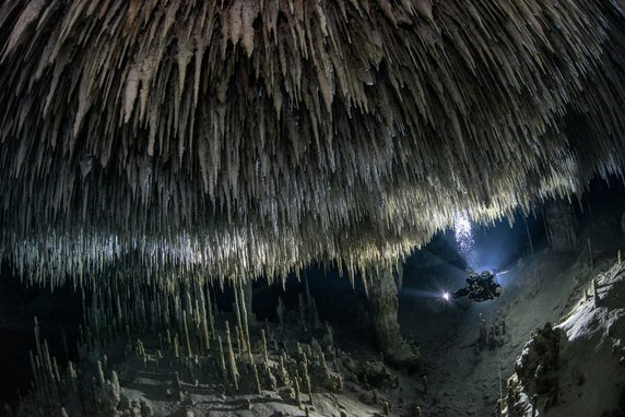 Świat podwodnych jaskiń w Riviera Maya na Jukatanie