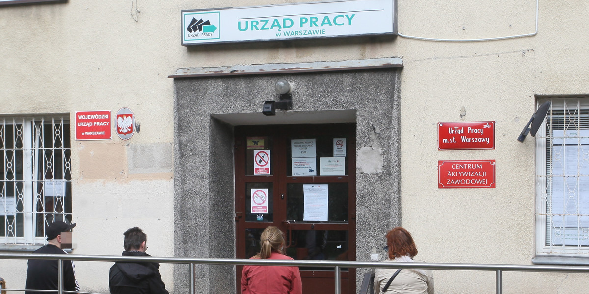 W czasie pandemii rośnie bezrobocie w Polsce