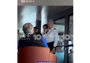 Snimak kapetana sa kruzera na kojem je izbila zaraza