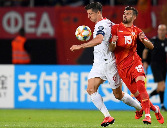 Robert Lewandowski i Egzon Bejtulai