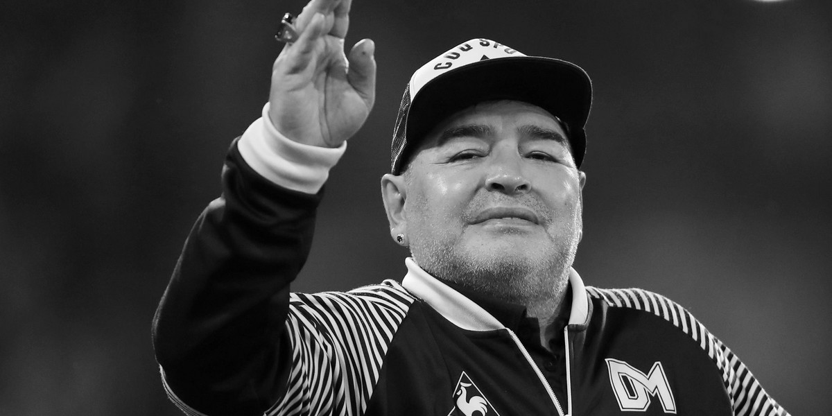 Diego Maradona nie żyje