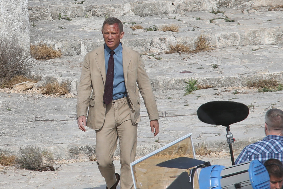 "Bond: No Time To Die". Daniel Craig na planie zdjęciowym