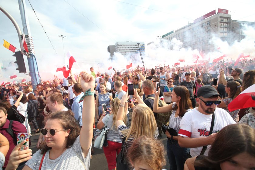 Tak Warszawa uczciła 75. rocznice Powstania Warszawskiego