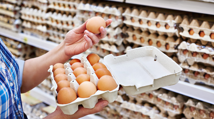 55 forint is lehet akár húsvétkor a tojás / Fotó: Shutterstock