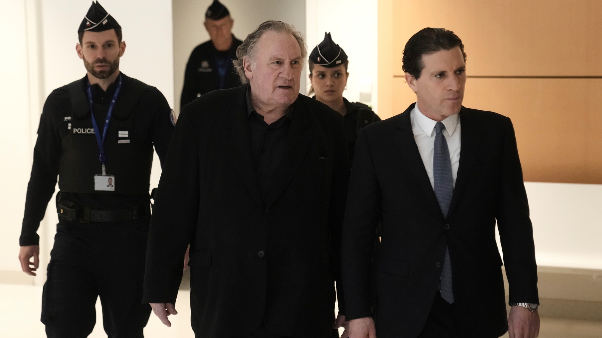 Francúzsky herec Gérard Depardieu.