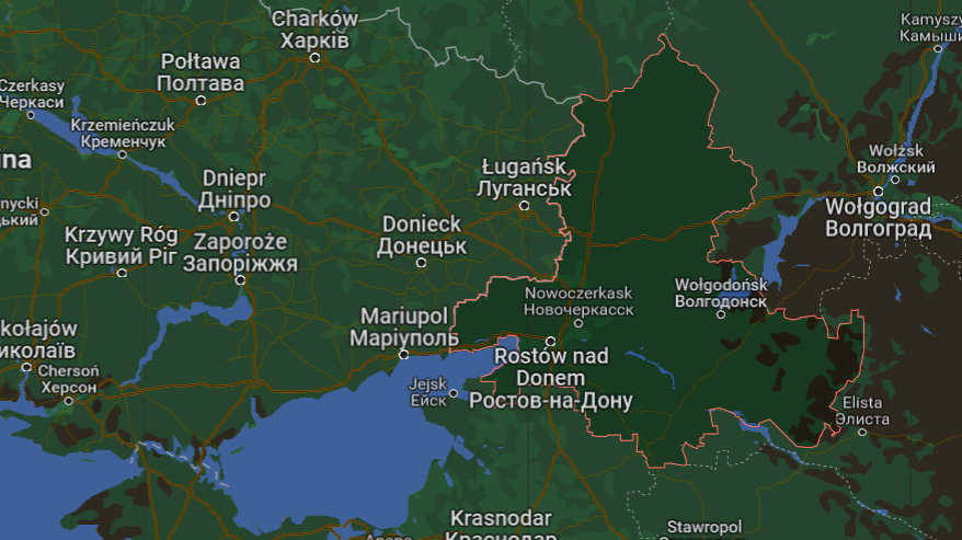 Rosjanie zakazali wjazdu i wyjazdu z obwodu rostowskiego, który graniczy z wschodnią Ukrainą