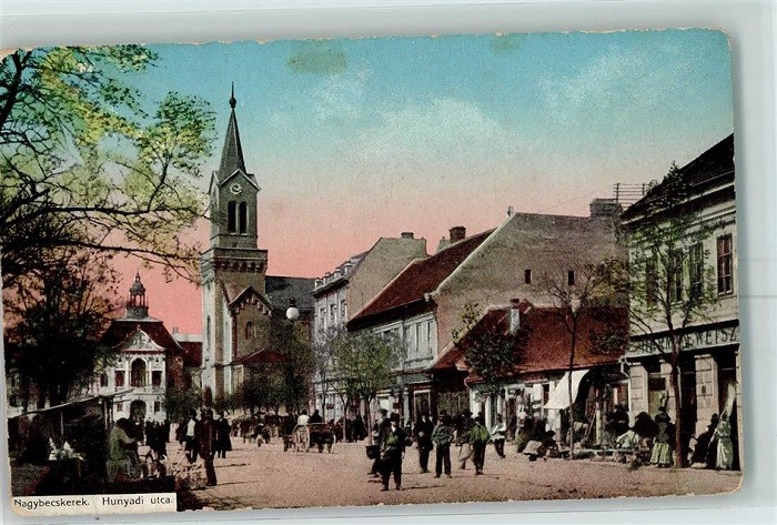 Miasteczko Berkerekul (dzisiejszy Zrenjanin) w 1914 r. Tu Vera spędziła dzieciństwo