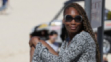 Venus Williams na plaży w Sydney