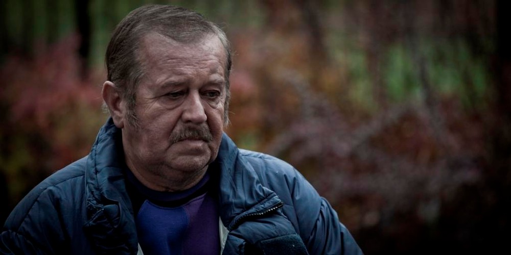 Marian Dziędziel w filmie 'Pod Mocnym Aniołem'