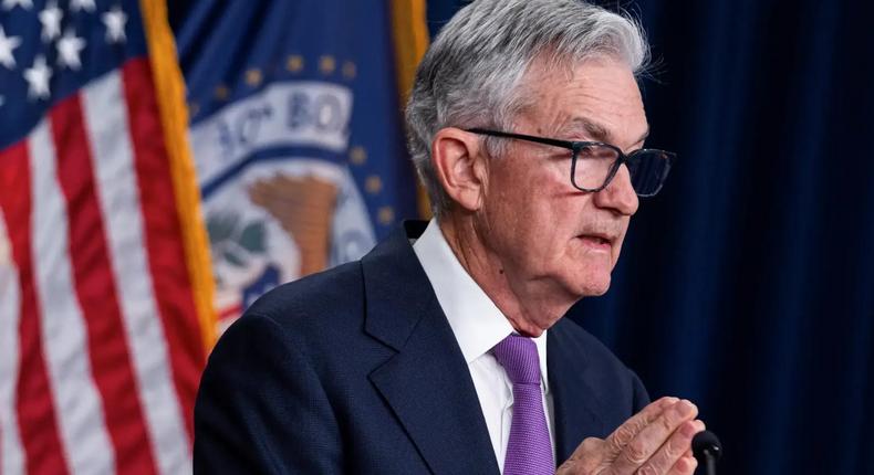 Fed chair Jerome Powell.Aaron Schwartz/Getty Images