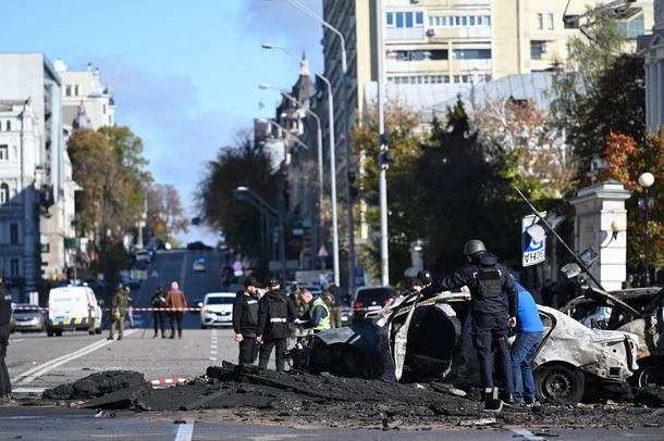 Atak na ukraińskie miasta