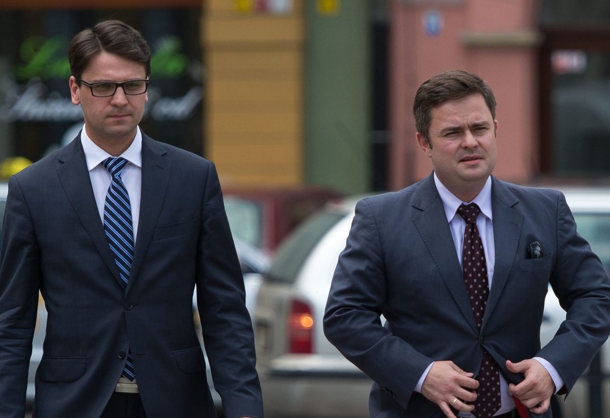Mariusz Antoni Kamiński i Adam Hofman
