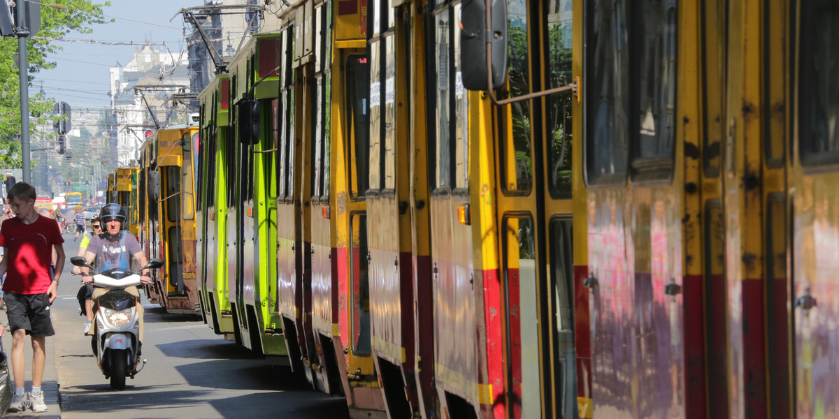 Zderzenie tramwajów na Zielonej