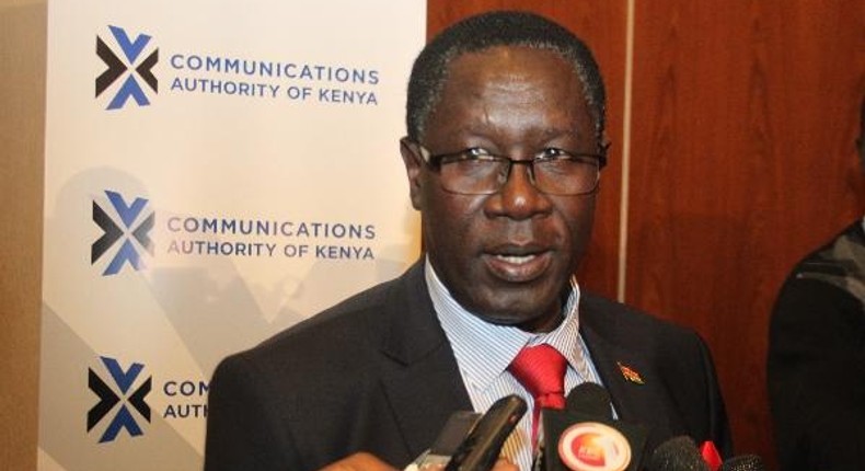 The Communication Authority (CA) Francis Wangusi has refuted claims of spying on mobile phone usage through installation of new systems. 