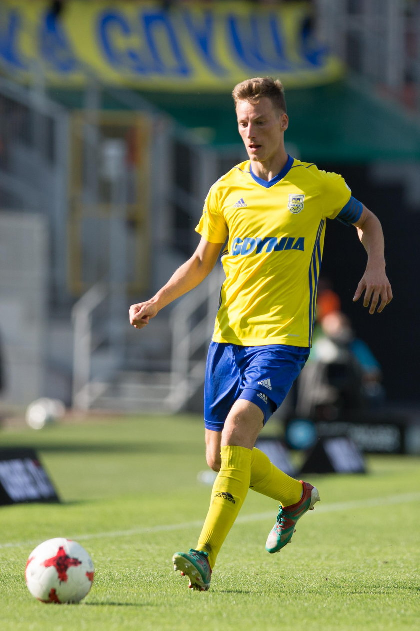 Pilka nozna. Ekstraklasa. Gornik Zabrze - Arka Gdynia. 13.08.2017