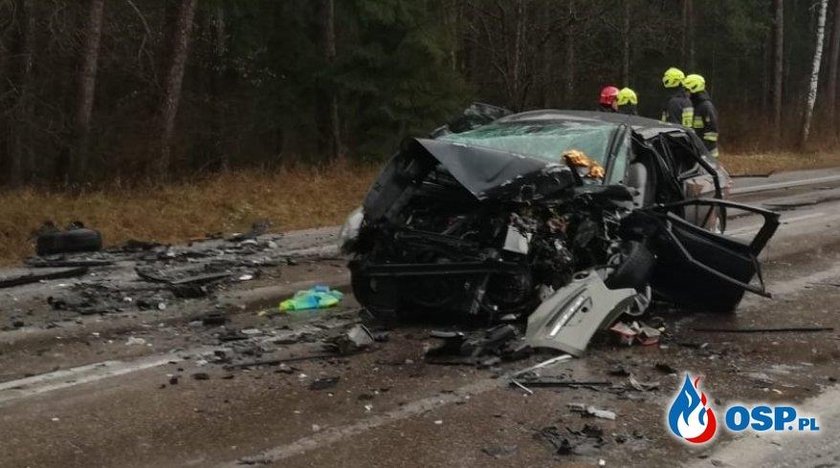 Koszmarny wypadek na Podlasiu. 5 osób rannych, w tym dwoje dzieci