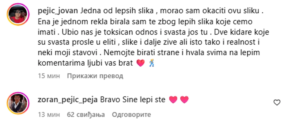 Oglasio se Jovan Pejić