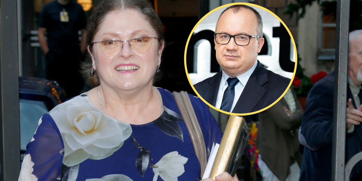 Krystyna Pawłowicz zwraca się do Adama Bodnara. 