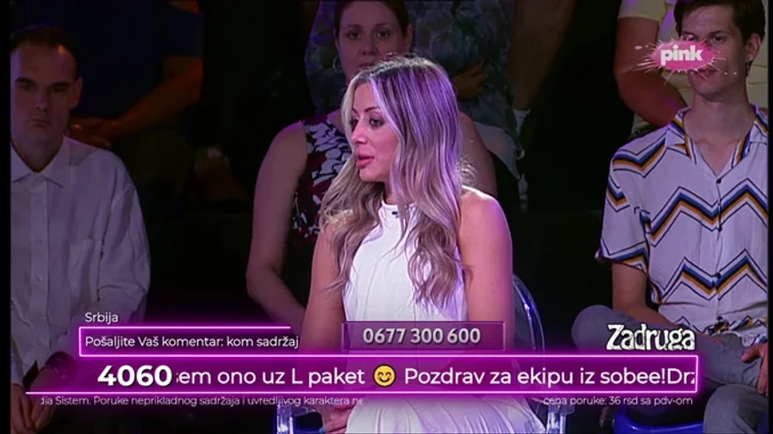 Miljana Popović (Foto: Screenshot TV Pink)